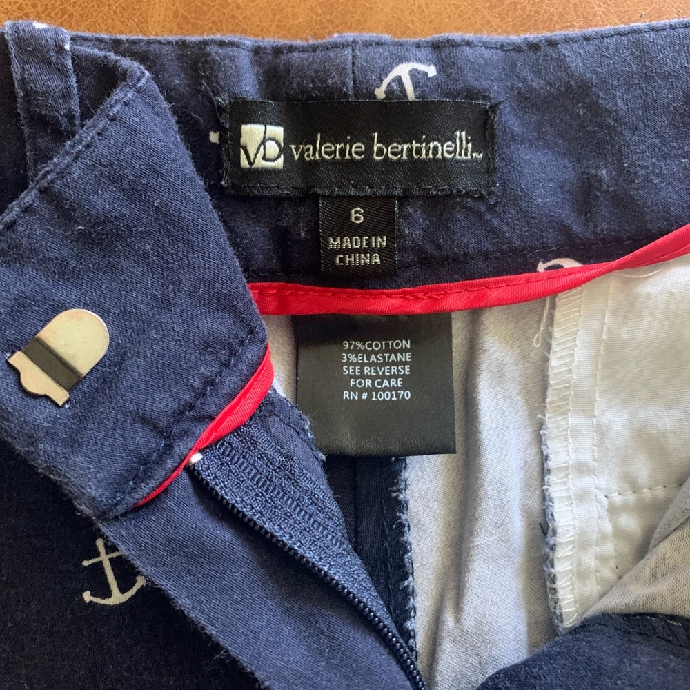 Anchor Valerie Bertinelli blue shorts size 6 - Picture 3 of 3